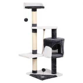 112cm Cat Tree Scratching Post Tower