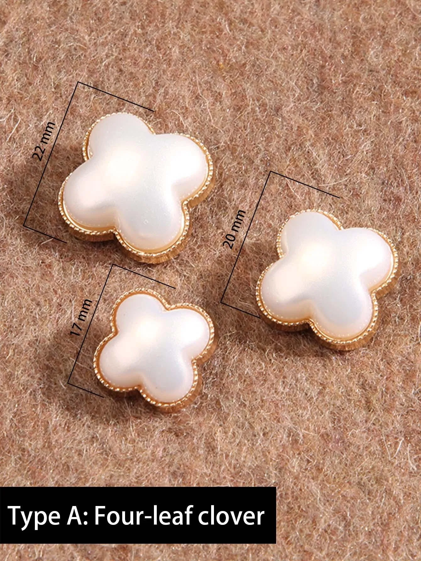 1pc Alloy Button, Creative Star & Geometric Design Hand Sewing & Crafts Supply For Clothes