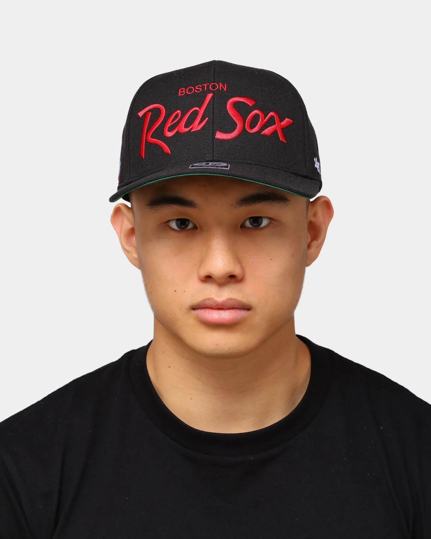 47 Brand Boston Red Sox Script MVP DP Snapback Black