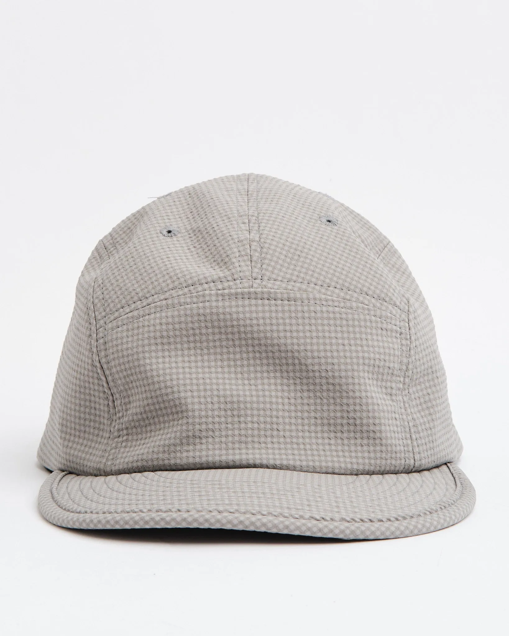 5 Panel Jet Cap Gingham White