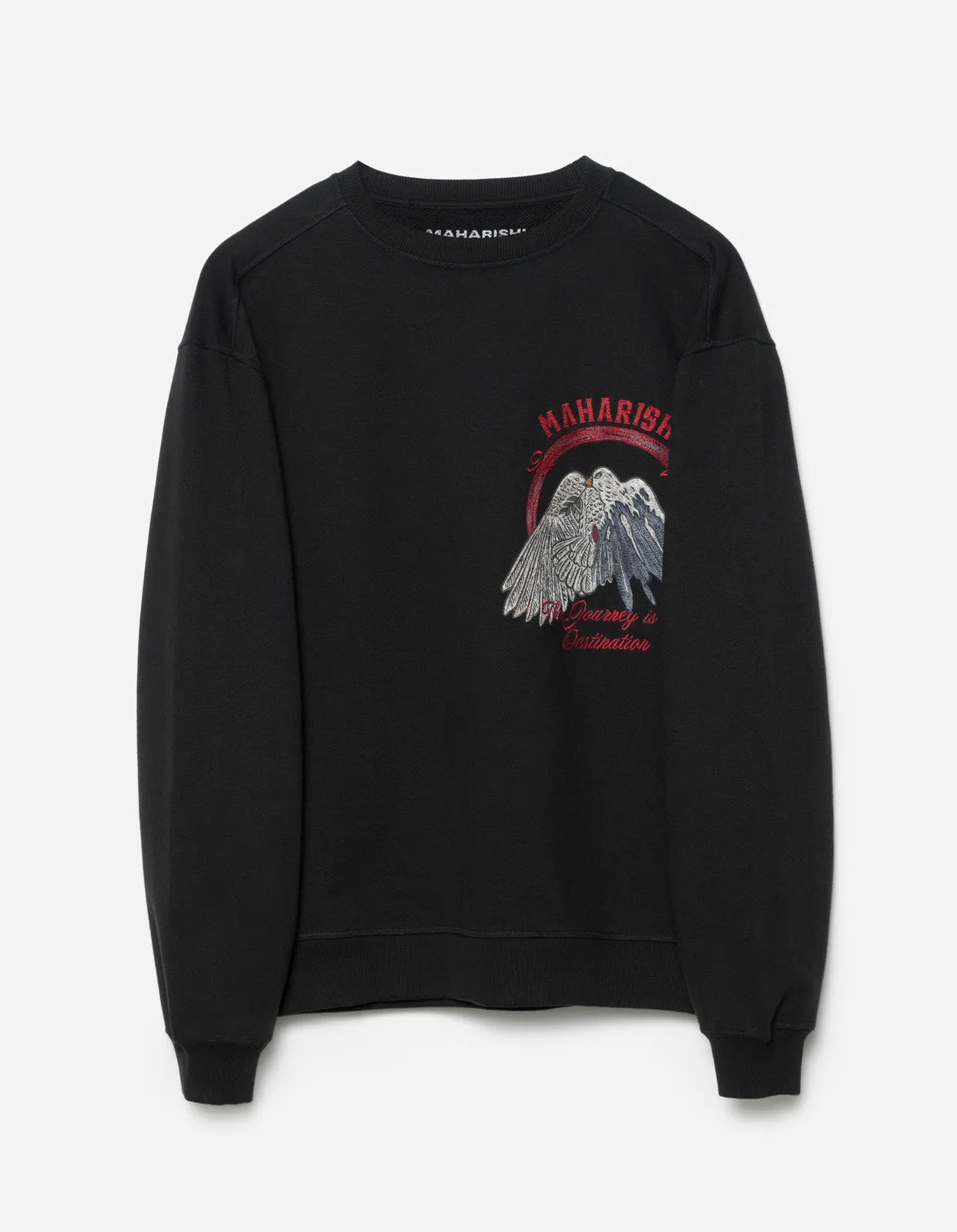 5317 Peace Mount Maha Crew Sweat Black