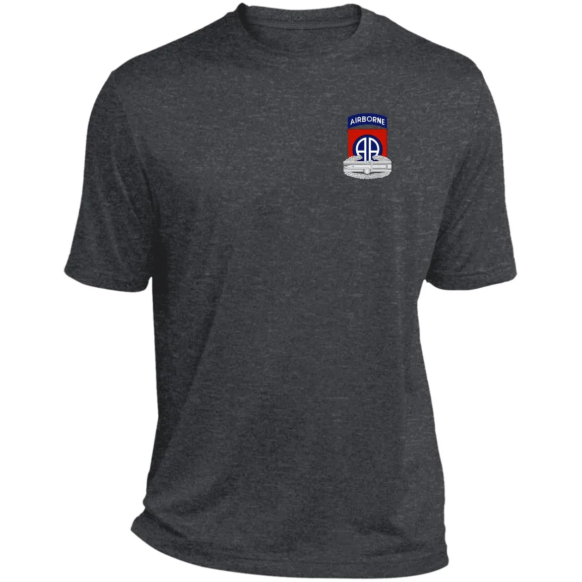 82nd Airborne CAB Heather Performance Tee