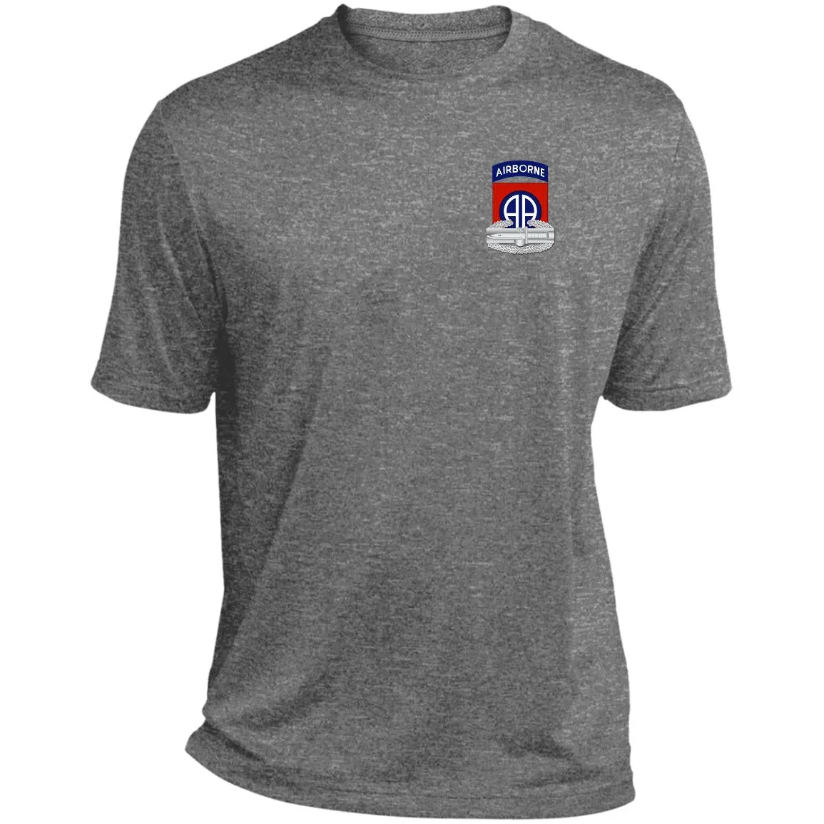 82nd Airborne CAB Heather Performance Tee