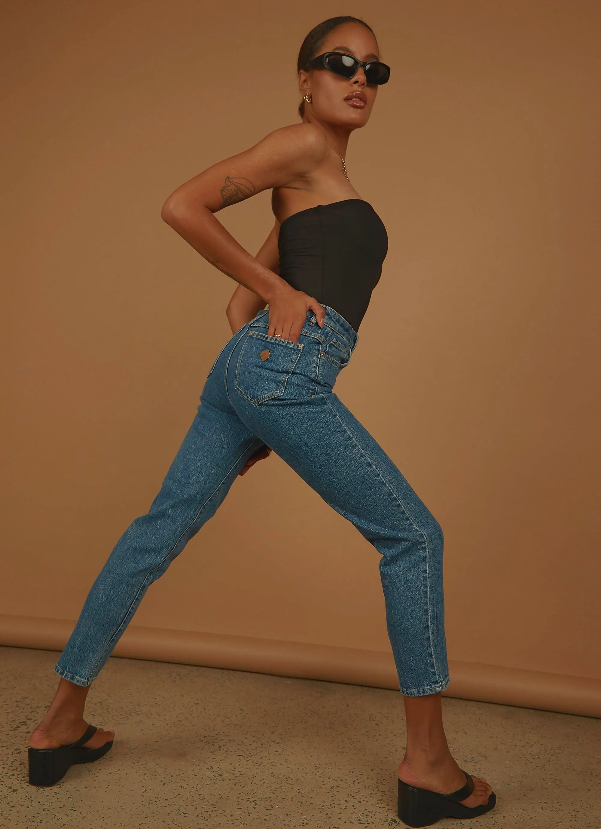 A 94 High Slim Jean - Chantell Organic