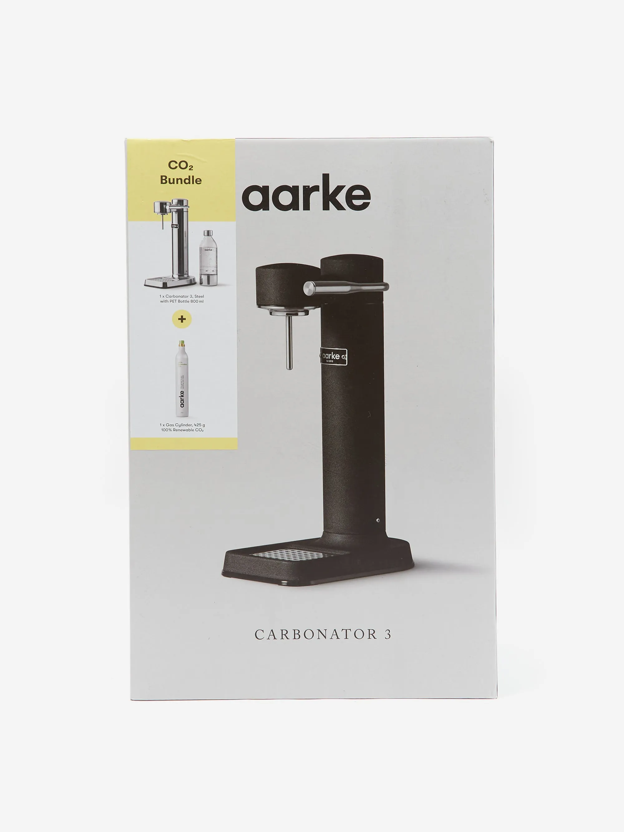 Aarke Carbonator 3 Matte Black & CO2