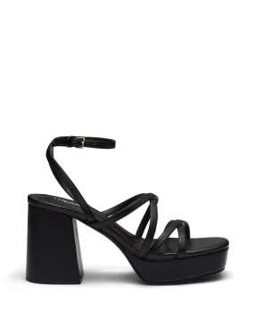 Ada Platform Heel Black