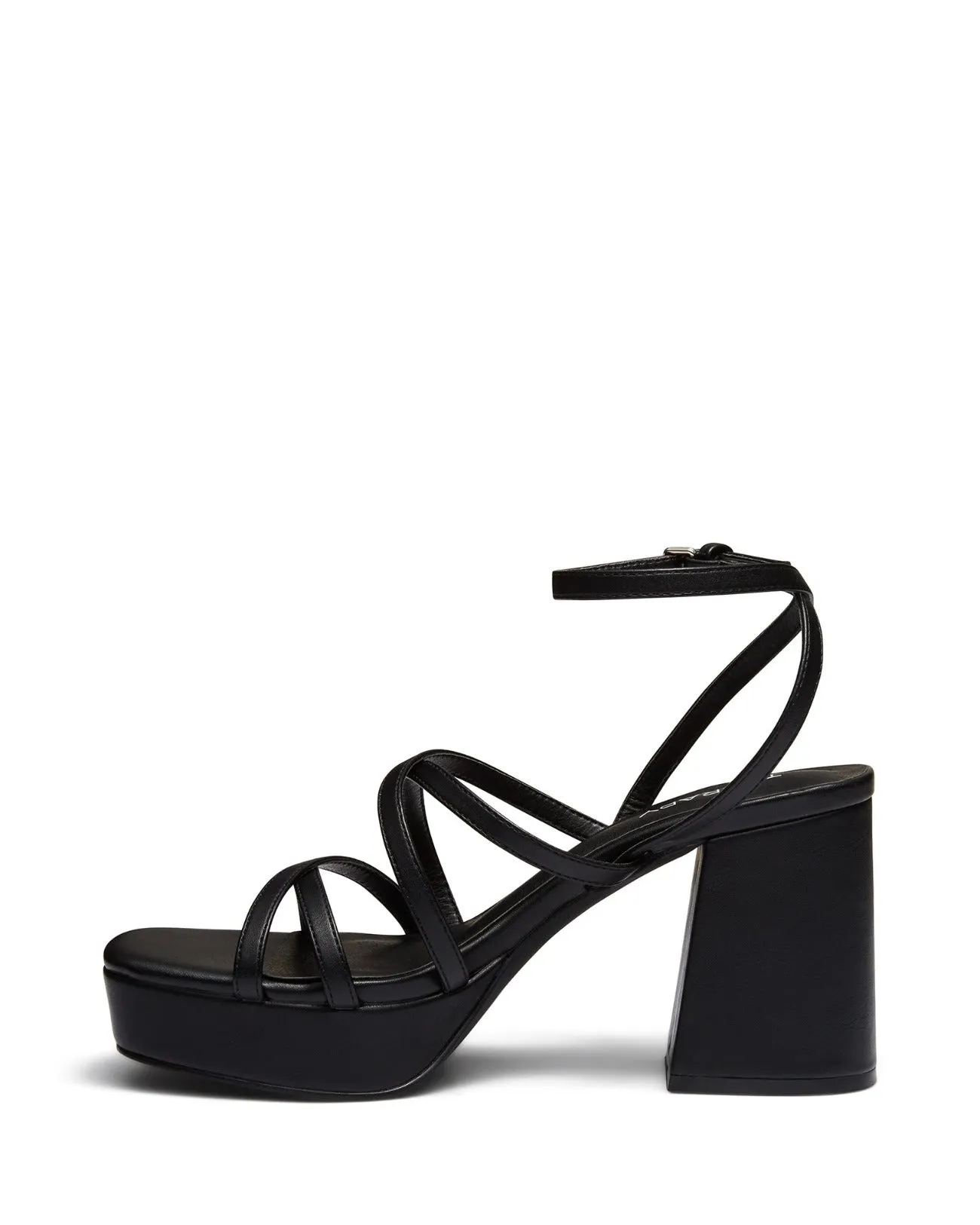 Ada Platform Heel Black