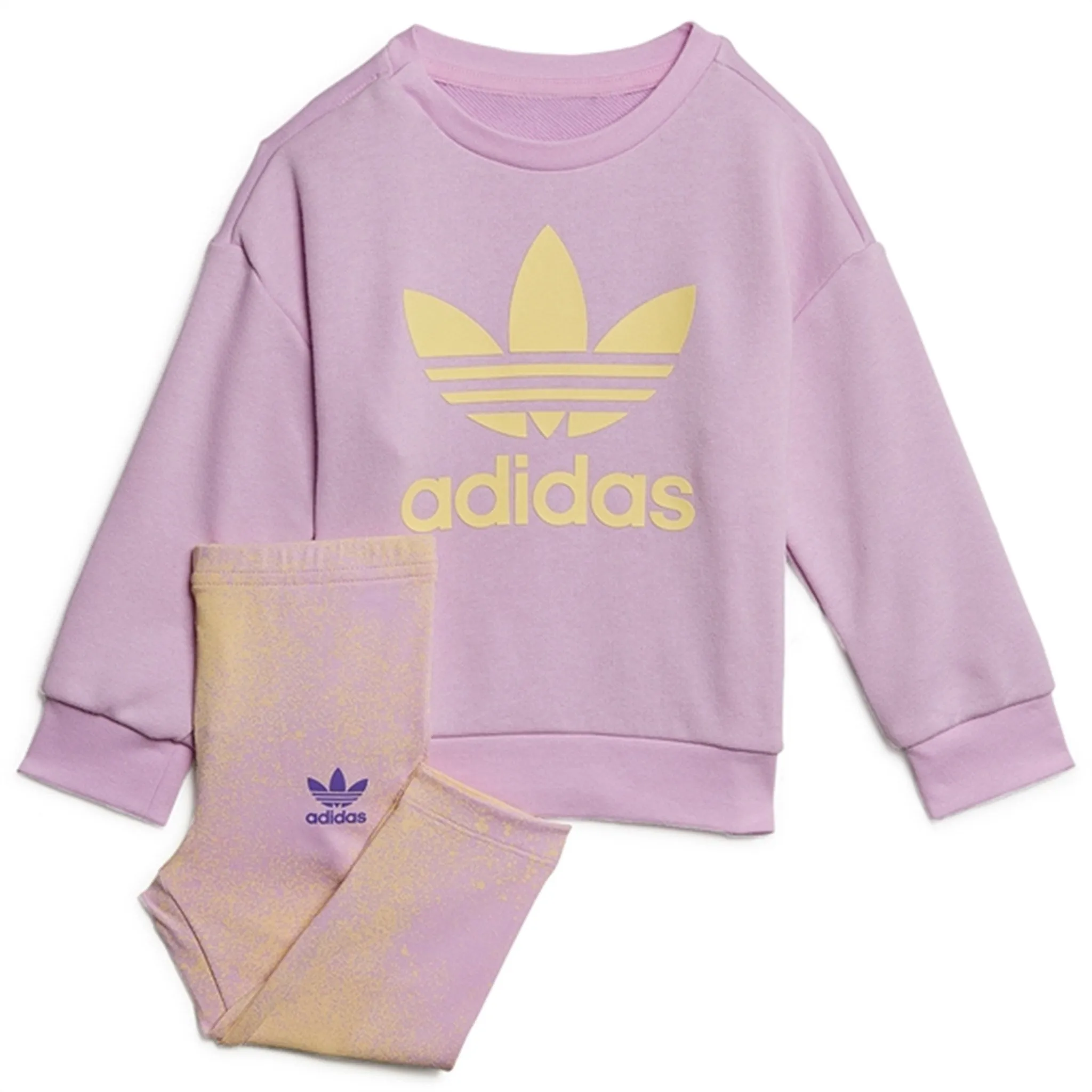 adidas Bliss Lilac Sweat Set