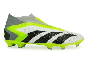 adidas Kids Predator Acccuracy  FG White/Lucid Lemon