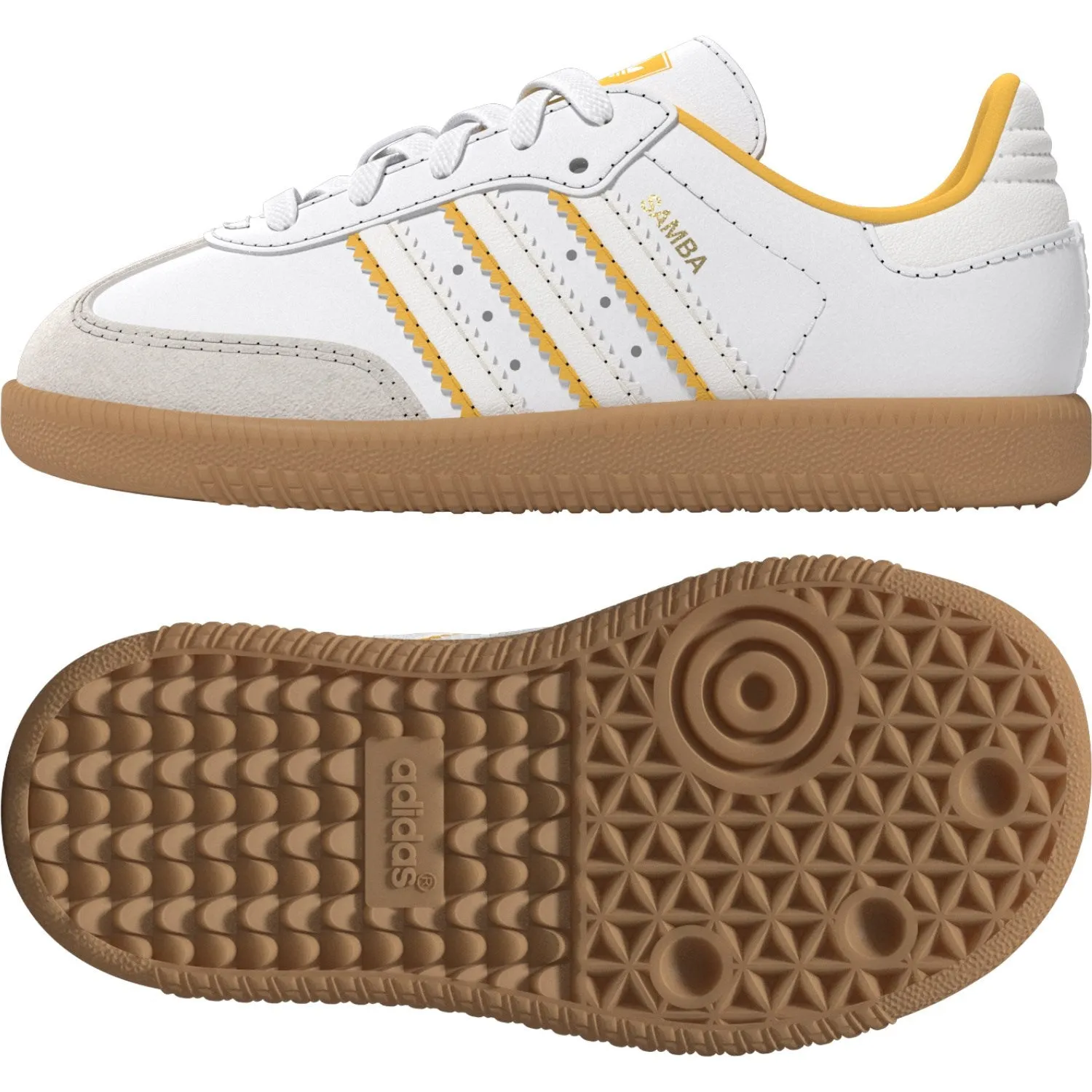 adidas Originals Crywht/Ftwwht/Creyel Samba Og El I Sneakers