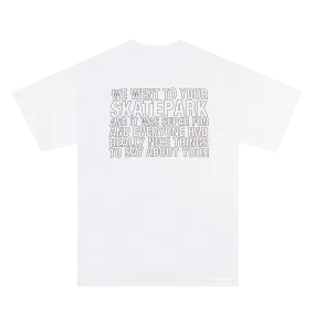 Alltimers x Bronze Skatepark T-Shirt White