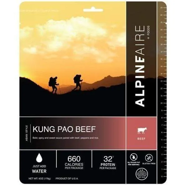 AlpineAire Kung Pao Beef Ready Meal