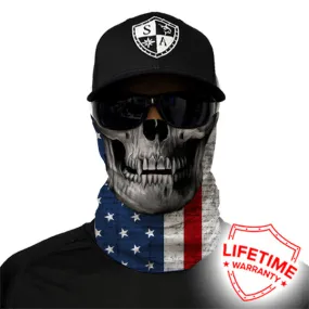 American Flag Skull