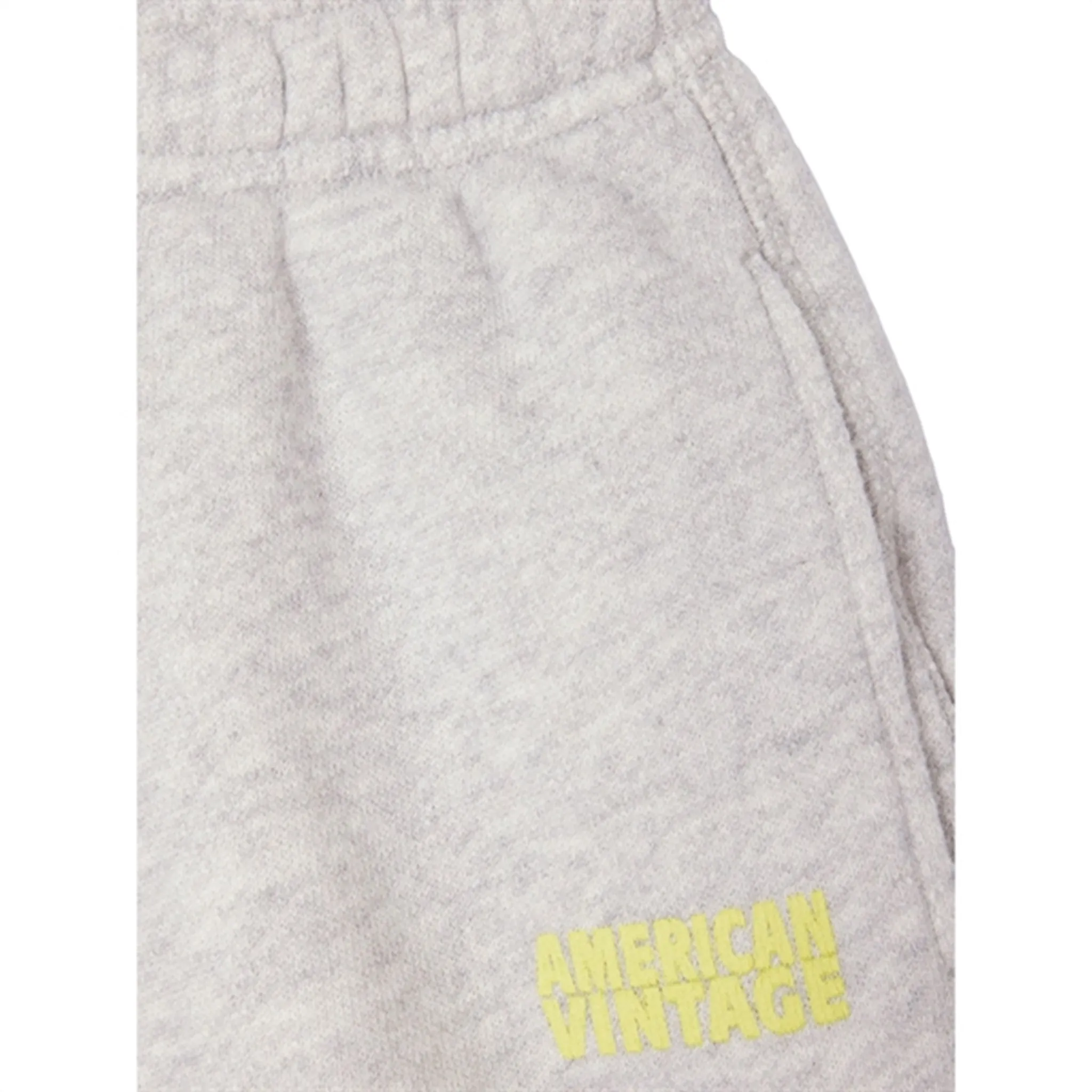 American Vintage Shorts Polaire Chine