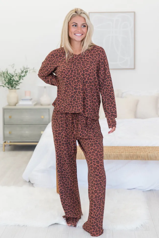 Angelic Aura In Spotted Sweetheart Pajama Top DOORBUSTER