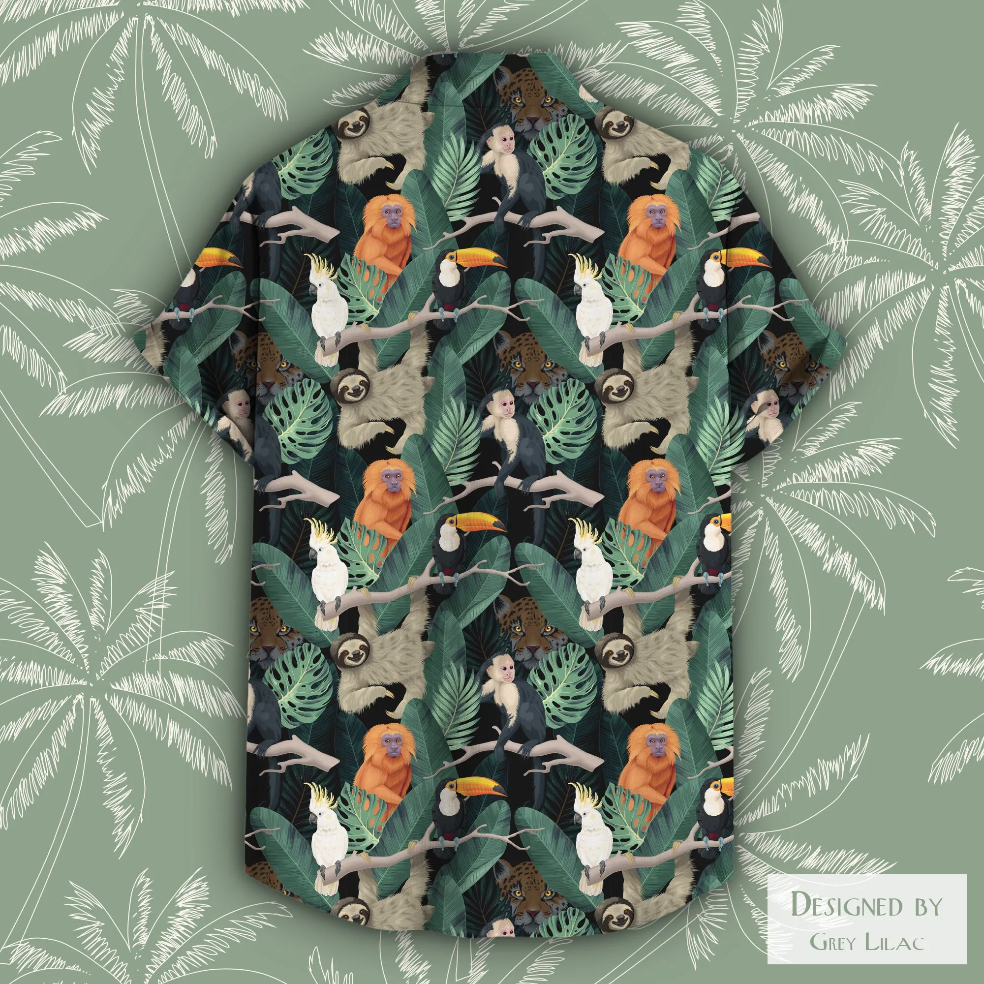 Animal Friends Hawaiian Shirt