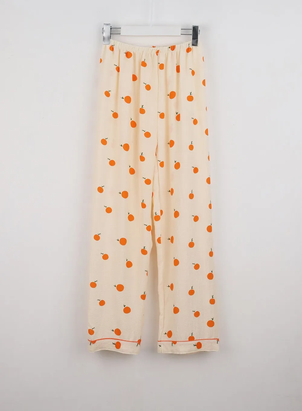 Apricot Pattern Pajama Set IG313