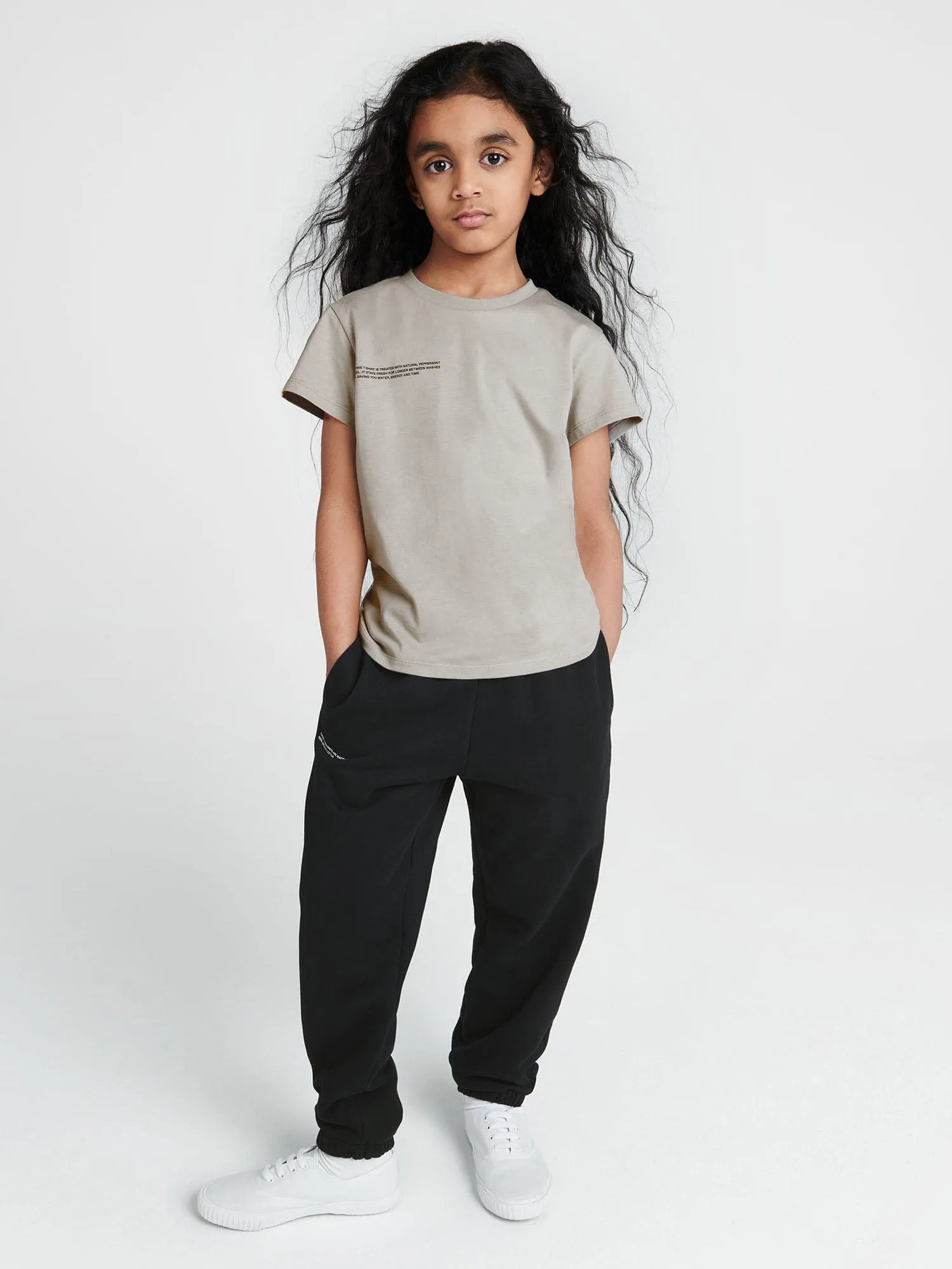 Archive Kids' 365 Midweight Track Pants—black