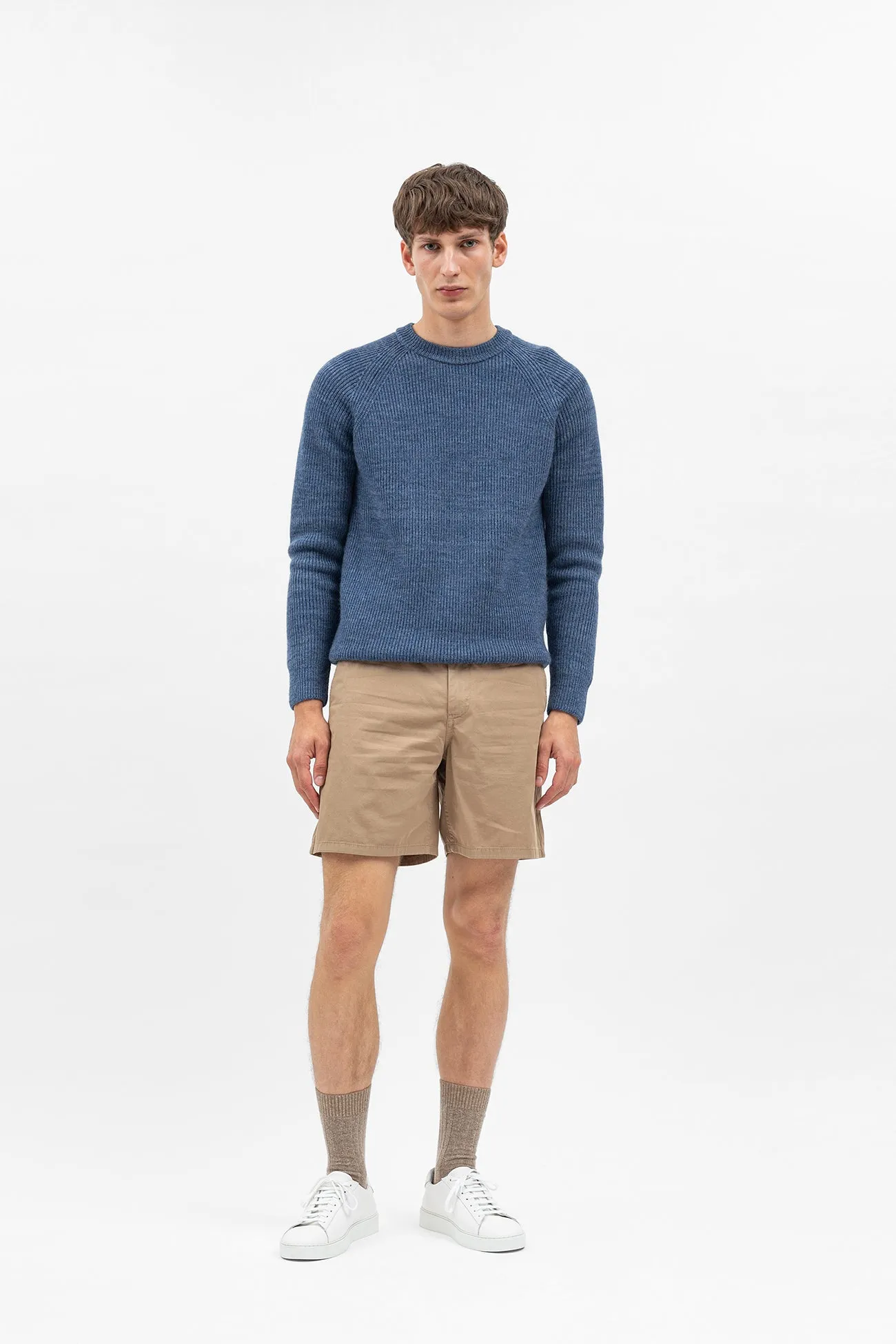 Aros Regular Light Shorts - Utility Khaki