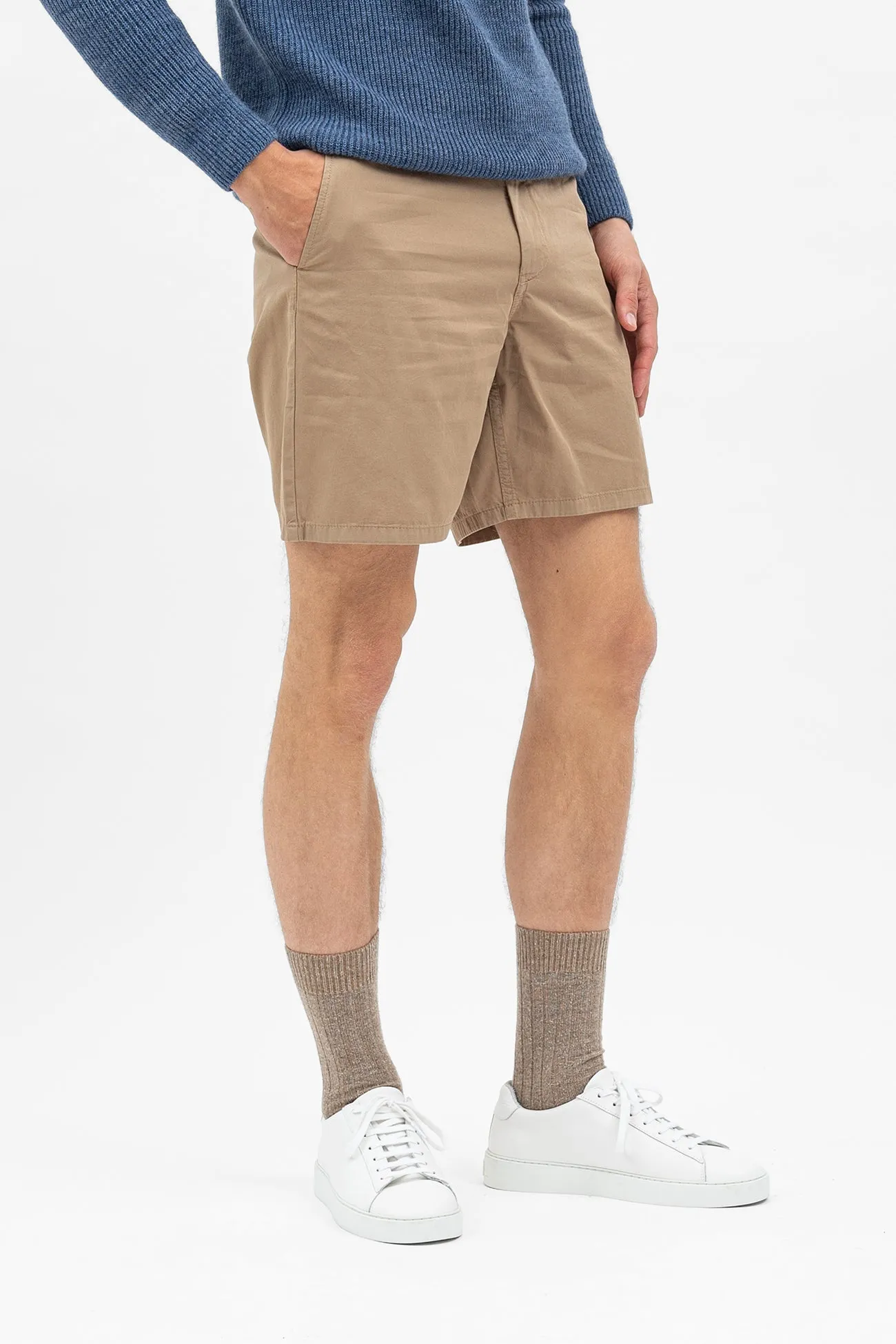 Aros Regular Light Shorts - Utility Khaki