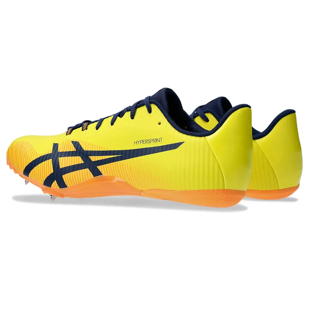 ASICS Men's Hypersprint 8 Running Shoe (Bright Yellow/Blue Expanse)