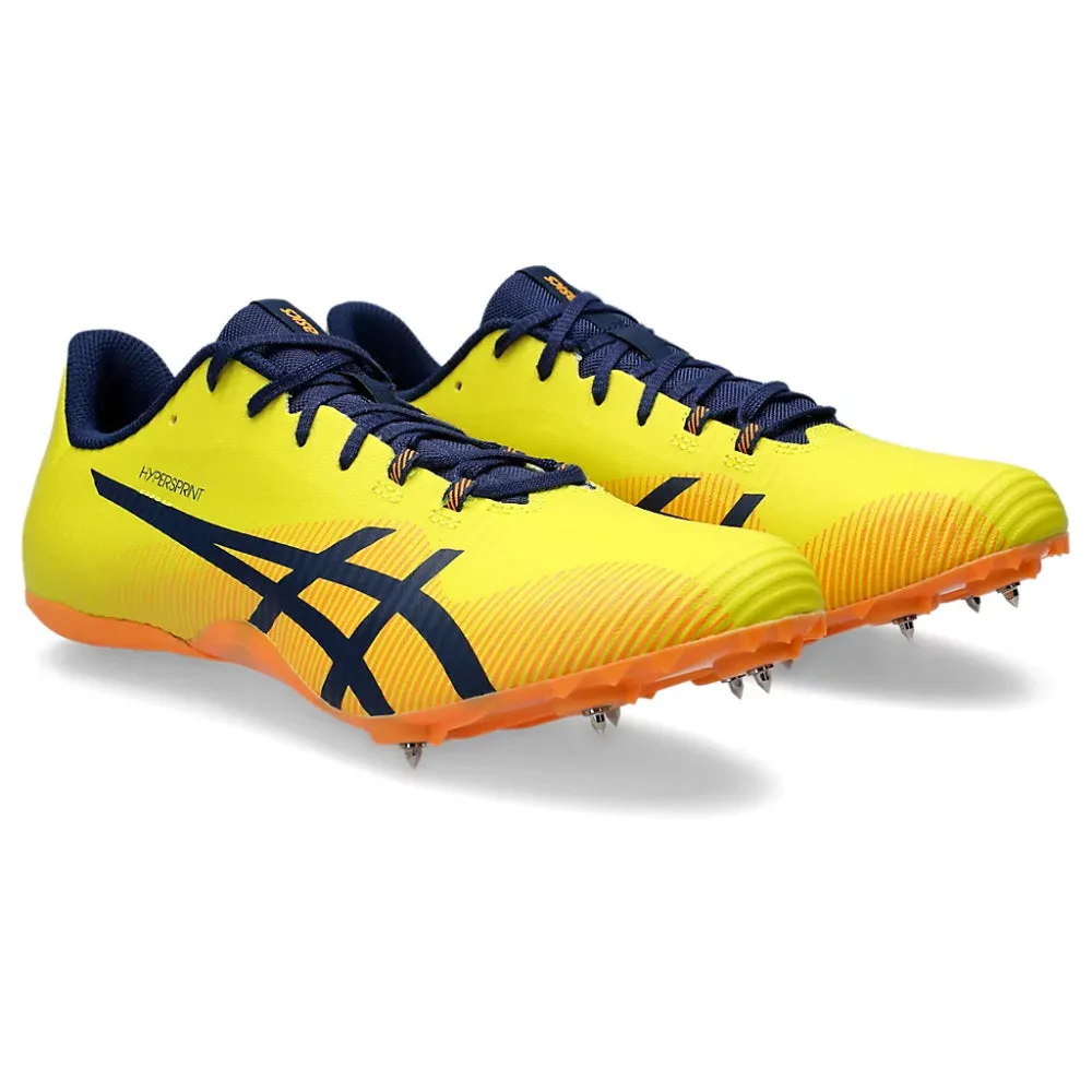 ASICS Men's Hypersprint 8 Running Shoe (Bright Yellow/Blue Expanse)