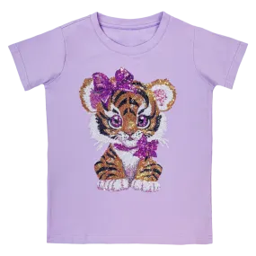 BD Tee - Lavender Tiger