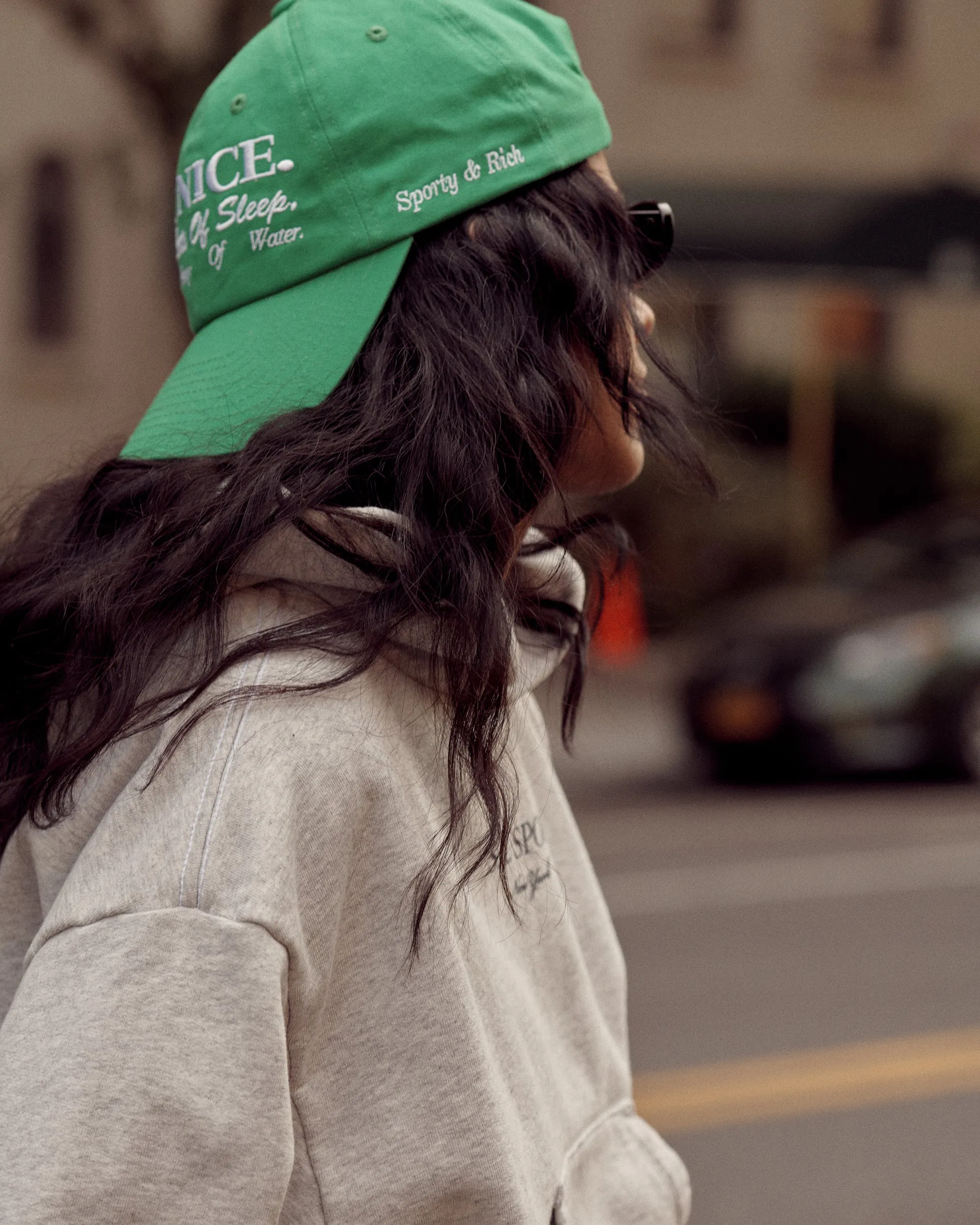 Be Nice Hat - Verde/White