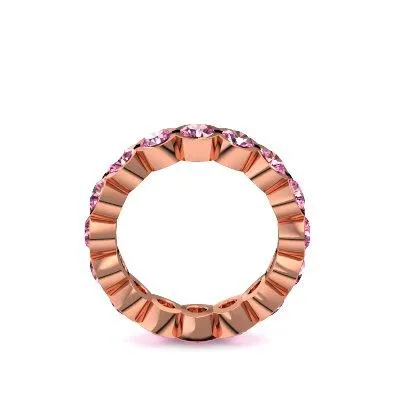 Beauty - Rotgold 585 - Turmalin pink