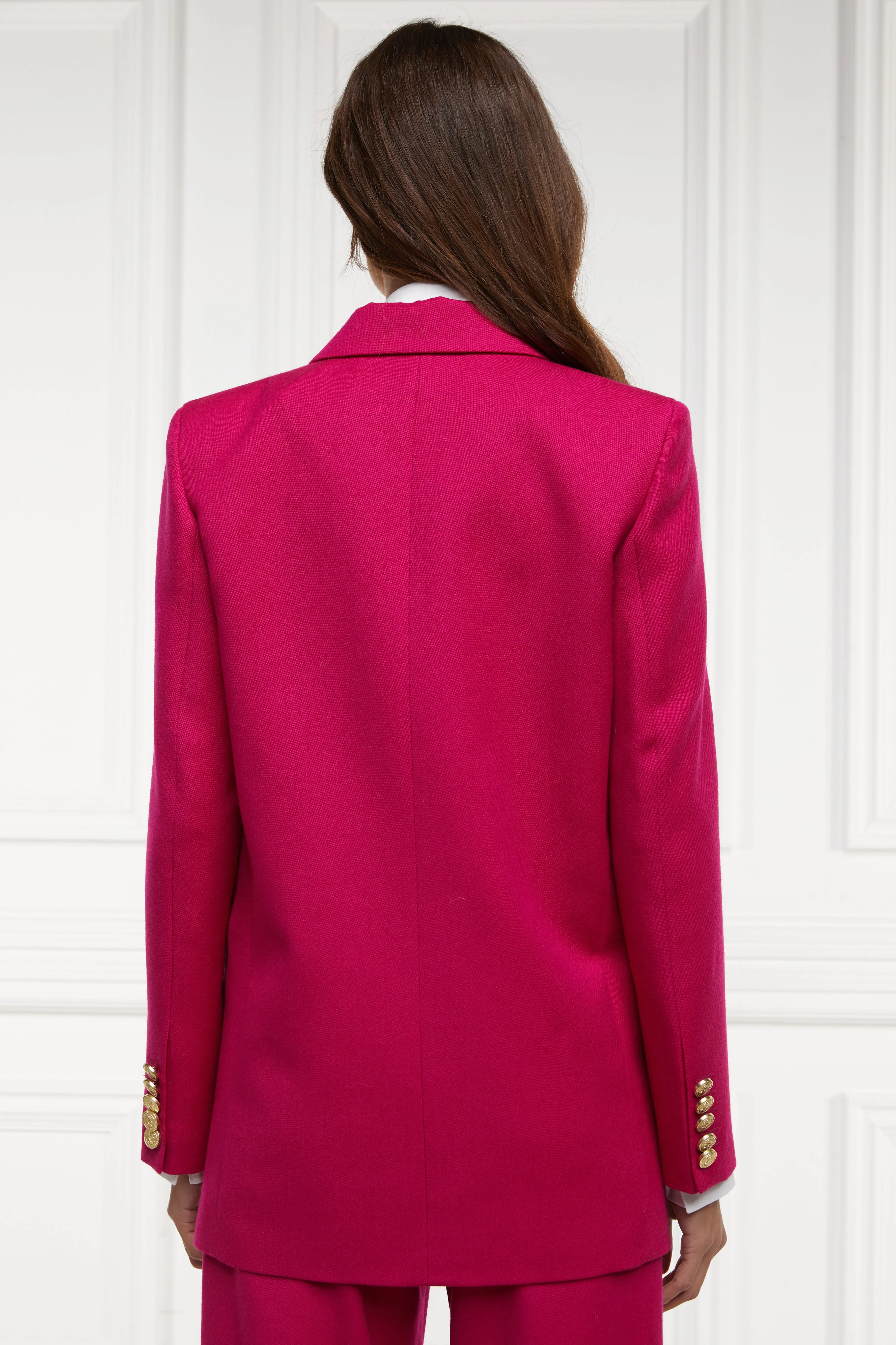 Belgravia Blazer (Hot Pink Barathea)