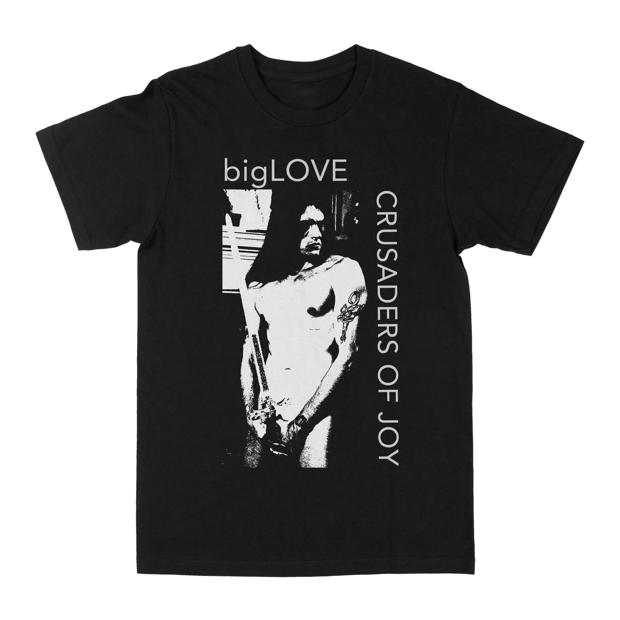 bigLOVE "Crusaders of Joy" Black T-Shirt