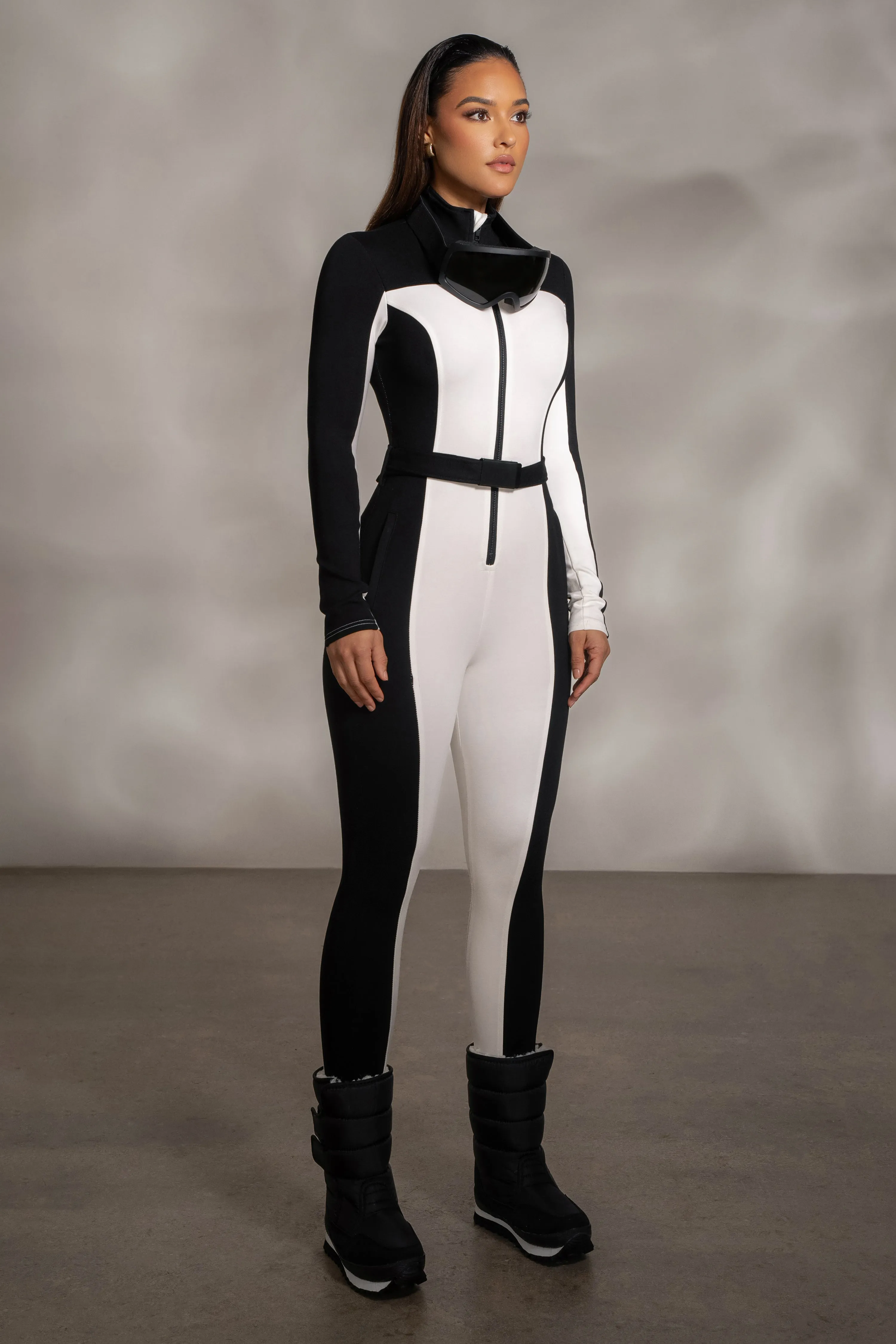 Black Arctic Rush Ski Suit