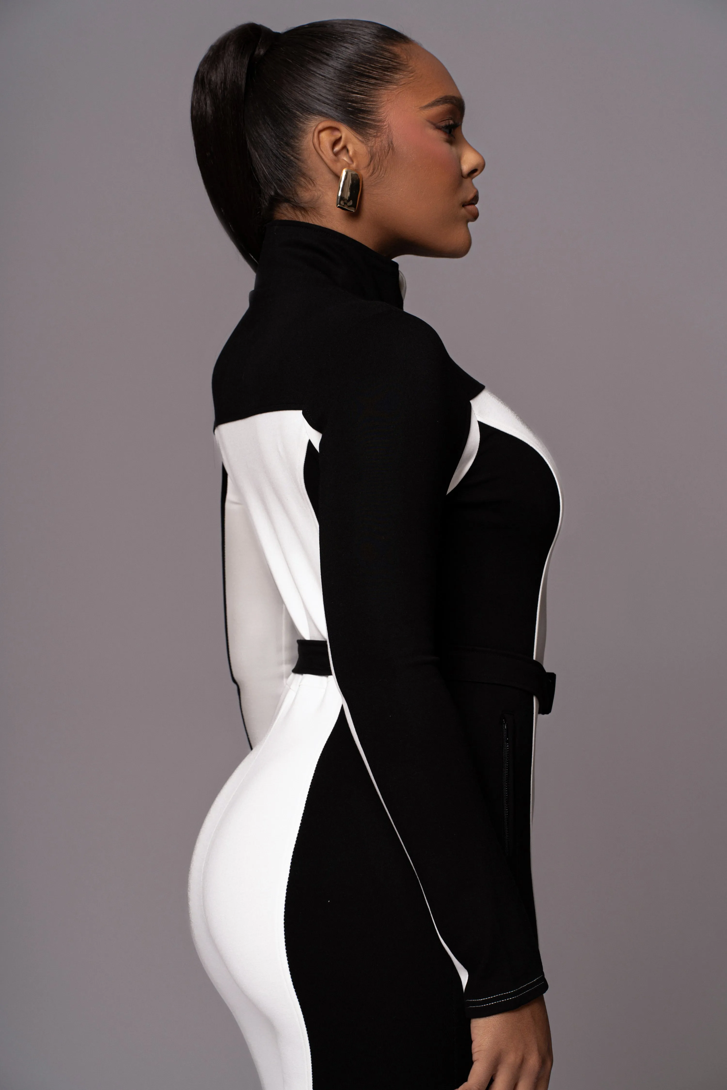 Black Arctic Rush Ski Suit