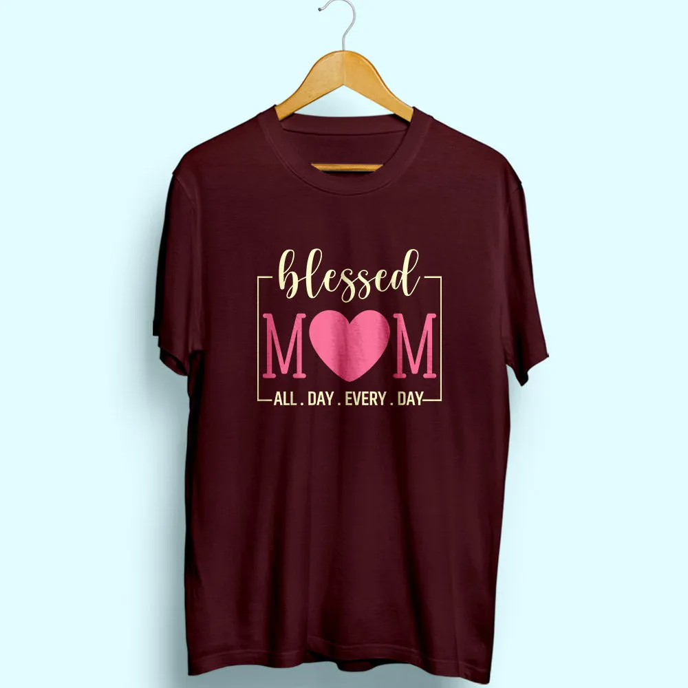 Blessed Mom Half Sleeve T-Shirt