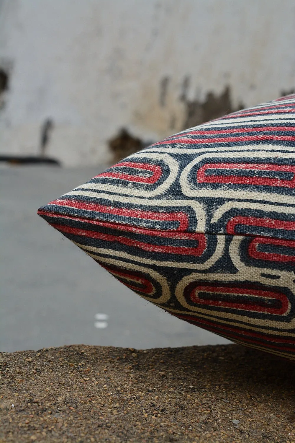 Block Printed Cushion Cover