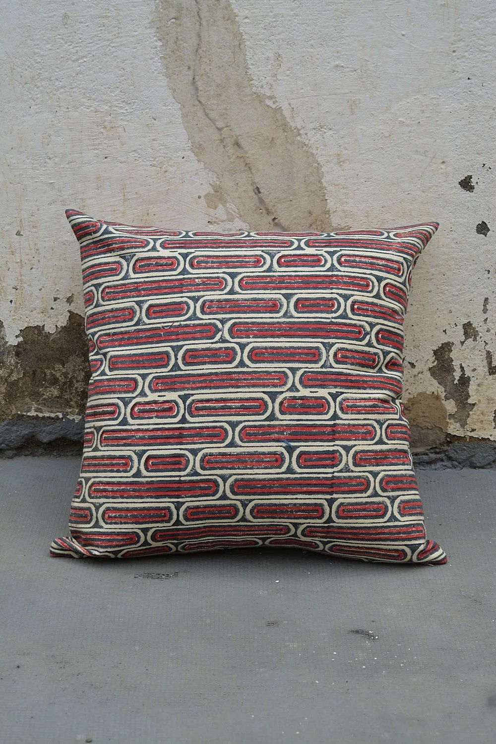 Block Printed Cushion Cover