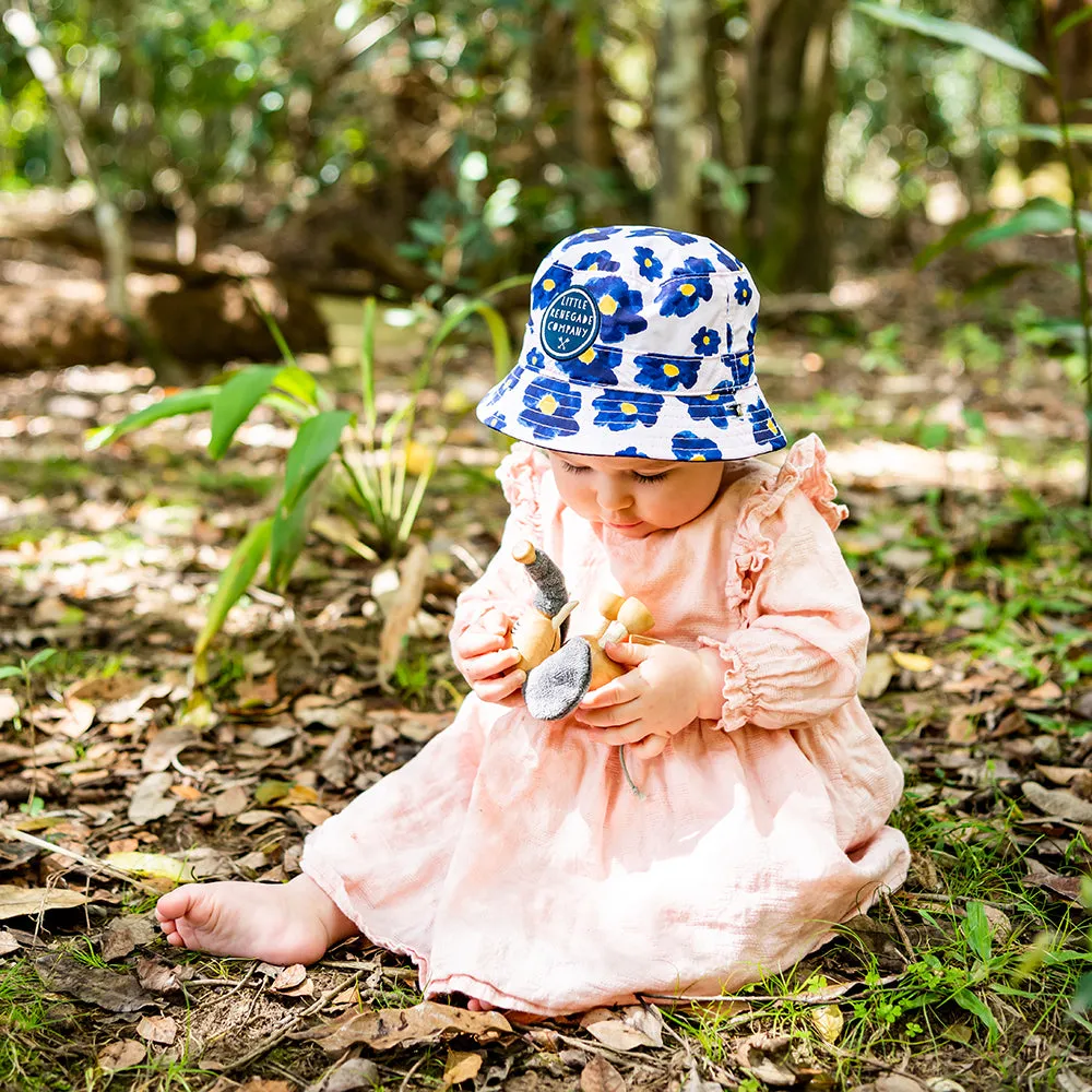 BLOSSOM REVERSIBLE BUCKET HAT - 4 Sizes