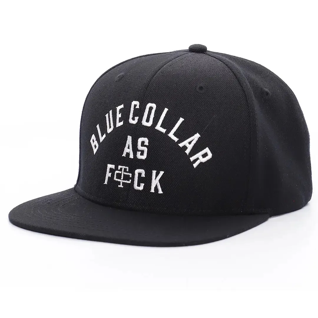 Blue Collar AF Snapback Hat