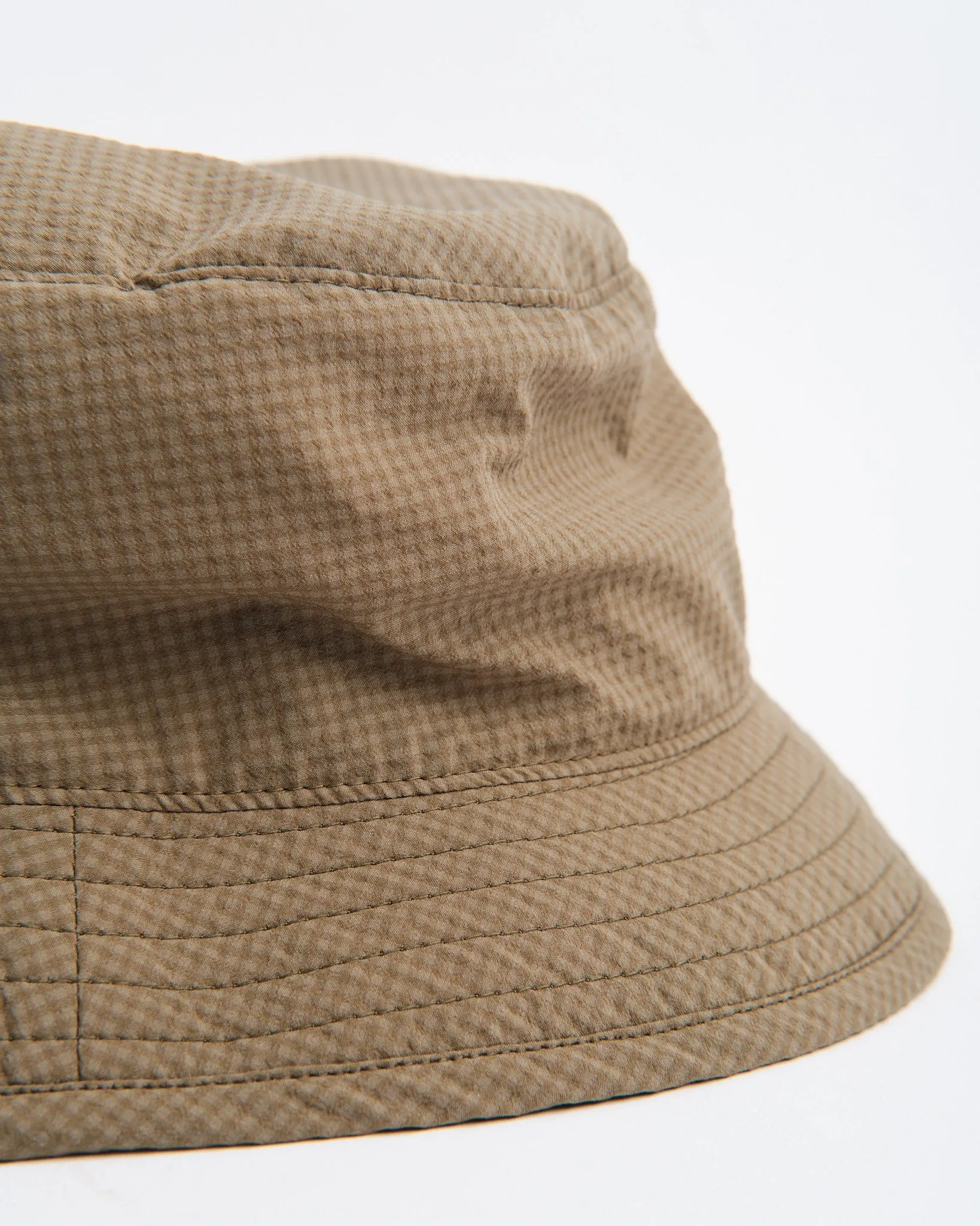 Boonie Crusher Hat Gingham Olive