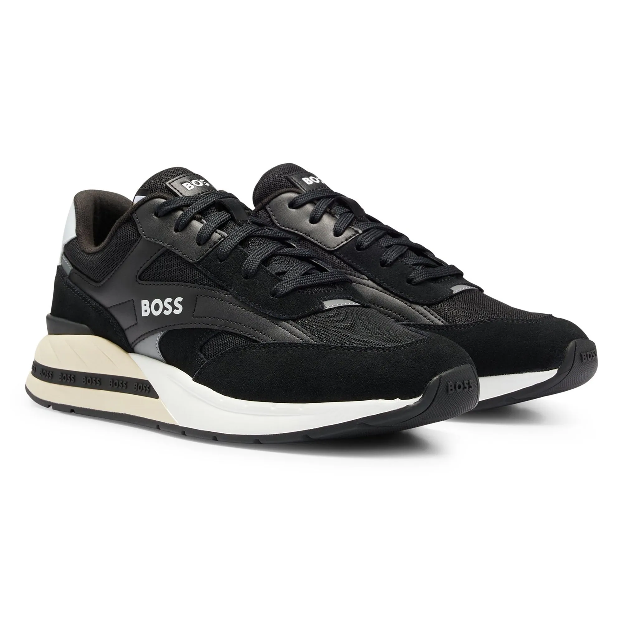 Boss Kurt Runner sdme Trainers - Black