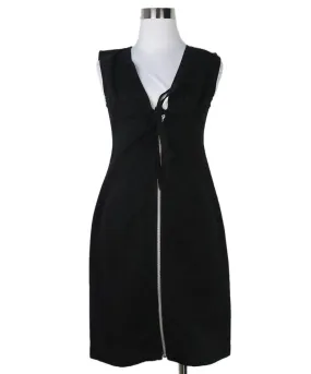 Bottega Veneta Black Cotton Dress sz 2