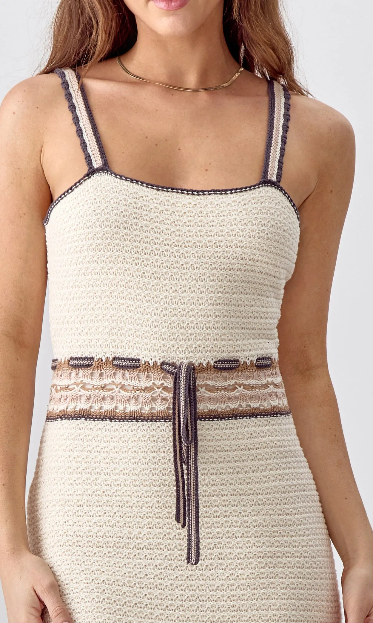 Brooklyn Crochet Midi Dress