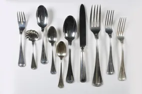 Buccellati 925 Silver Milano Silverware Set of 8 (2,885.10g.)