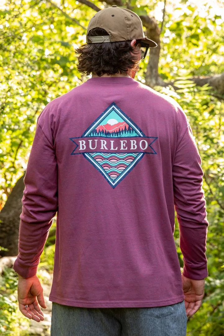 Burlebo Signature Logo Men's Long Sleeve Tee