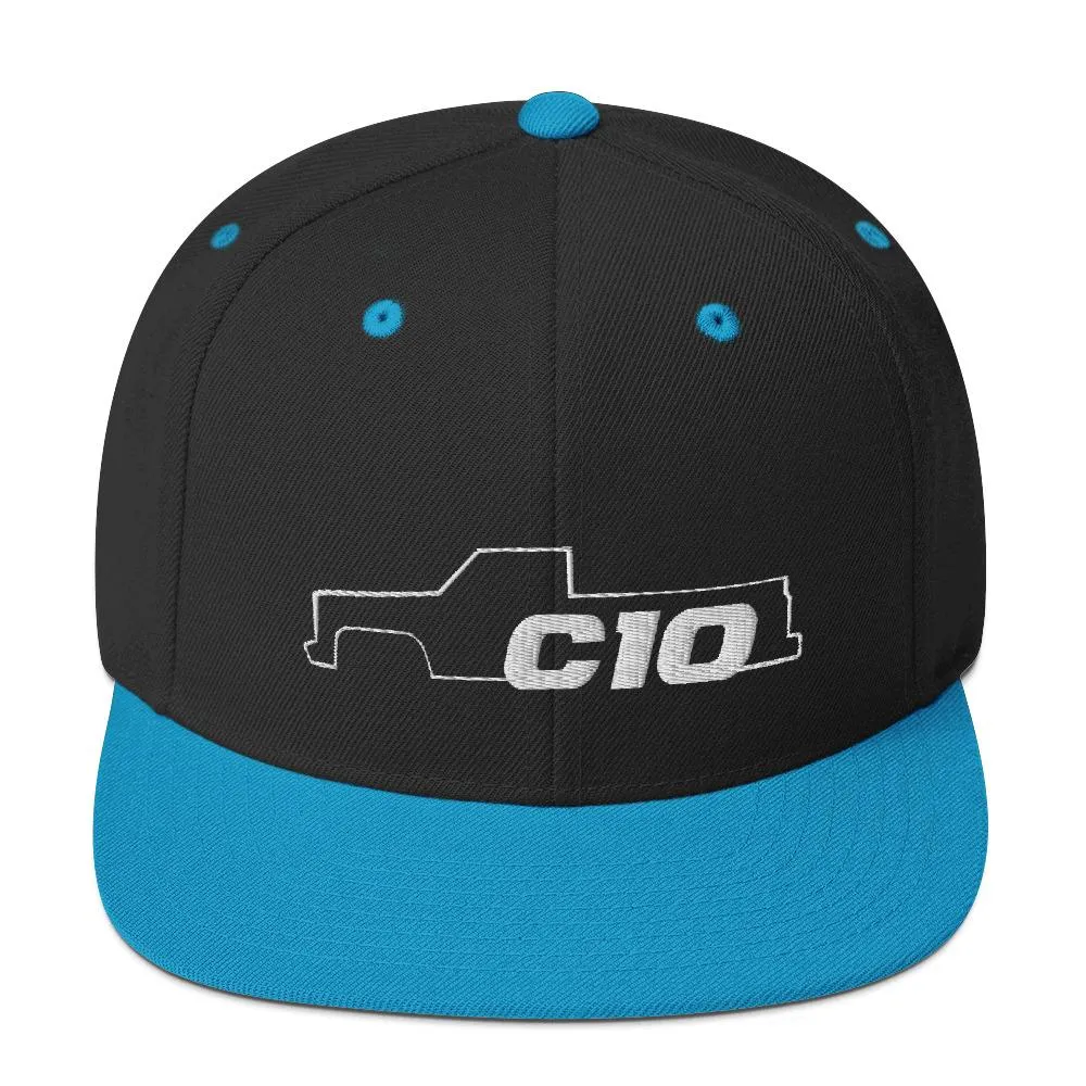 C10 Squarebody Square Body Snapback Hat