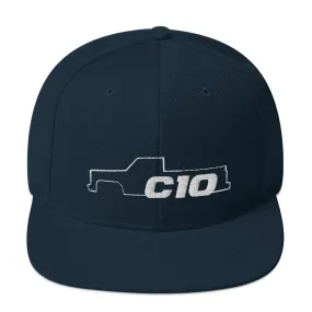 C10 Squarebody Square Body Snapback Hat