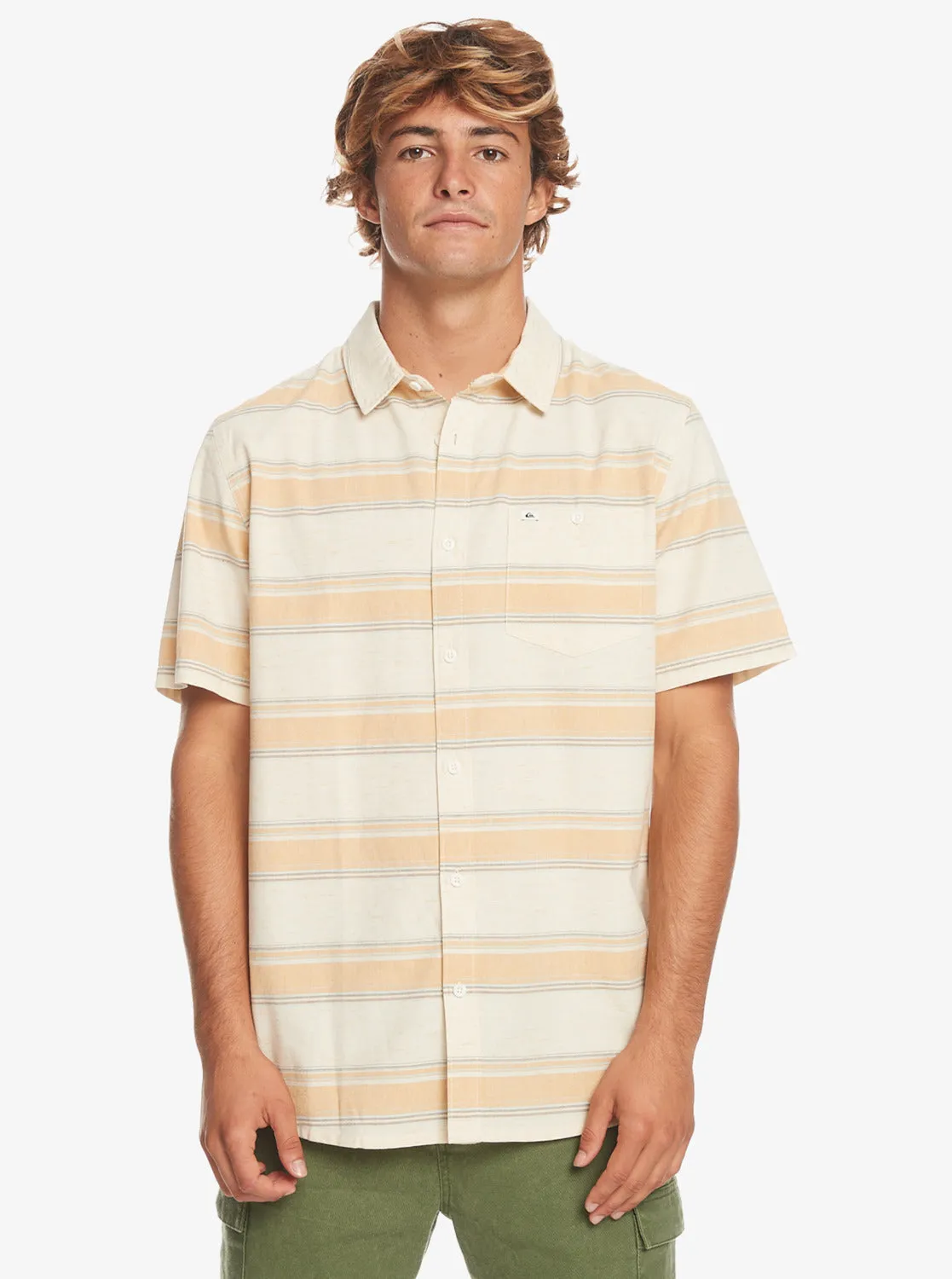 Cali Sunrise Short Sleeve Shirt - Birch Cali