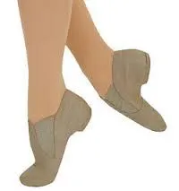 Capezio CG05C Tan Split Sore Jazz Boot