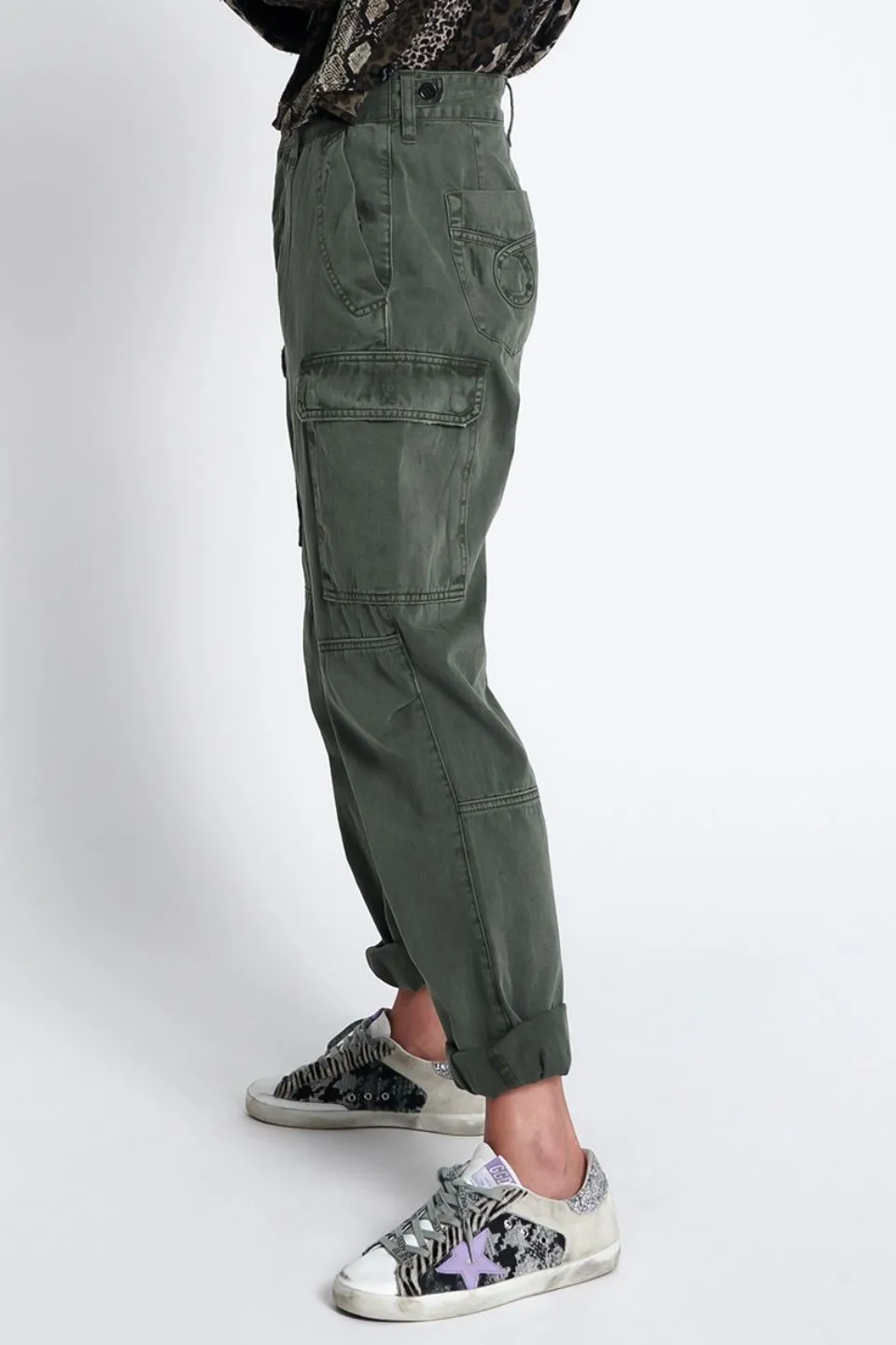 Cargo Khaki Motion Jeans