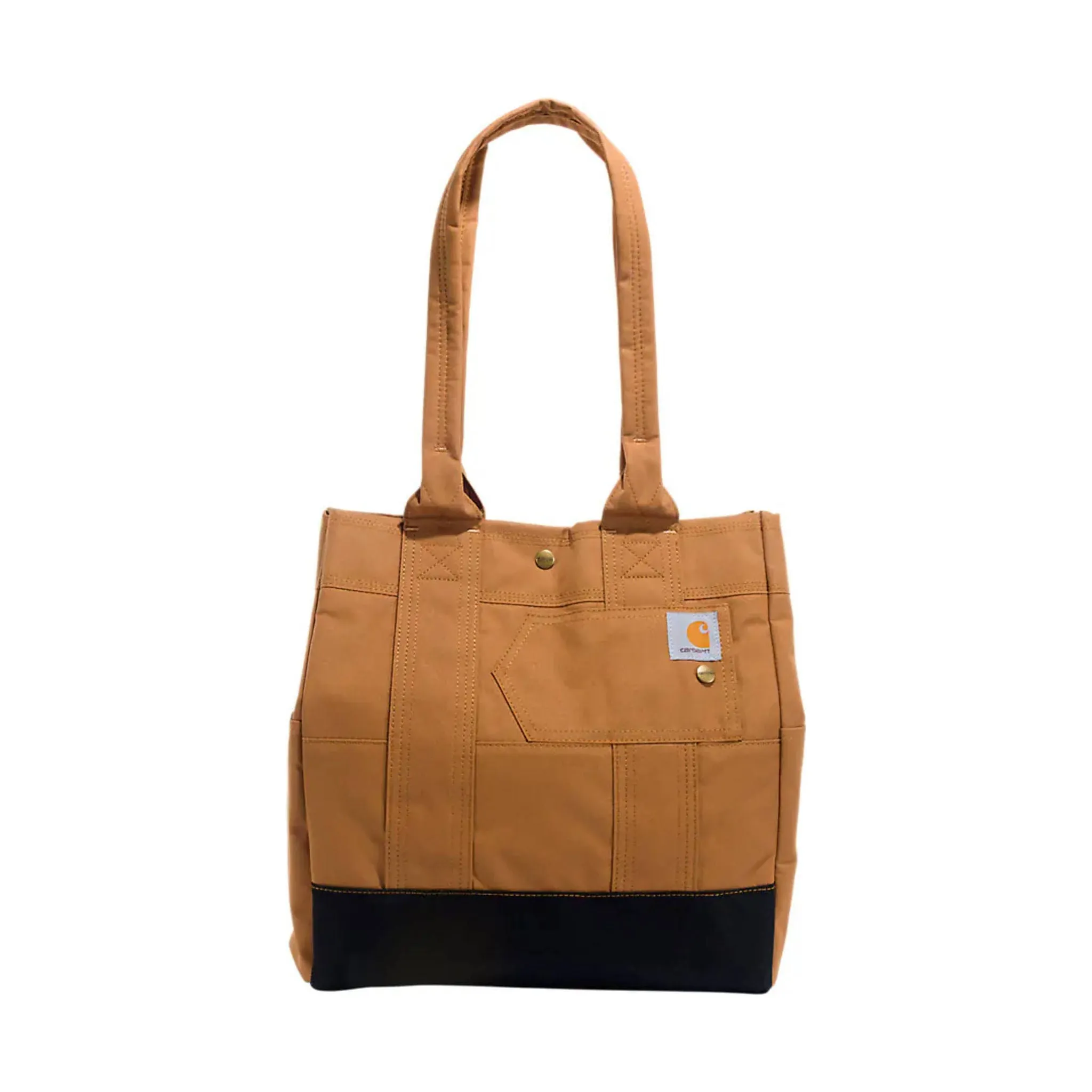 Carhartt Vertical Snap Tote - Carhartt Brown